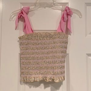 KatieJNYC Tween Floral Sunny Top XL